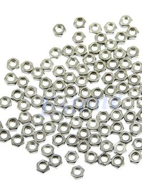 500pcs/lot M3 Dia 3mm Hex Screw Nut Carbon Steel Nuts Good Q