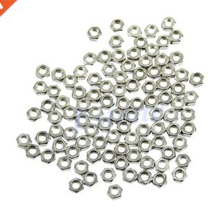 Nut lot Hex 500pcs Carbon Good Dia Nuts 3mm Steel Screw