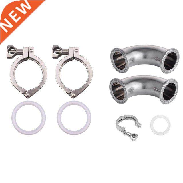 2Pcs Tri-Clamp Steel Single Pin Heavy Duty Tri Clamp & 2