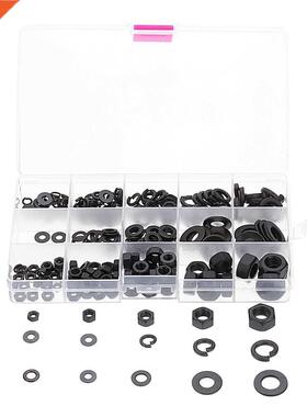 MXCW1 23Hex Nut Flat Washer Spring Lock Washer Carbon Steel