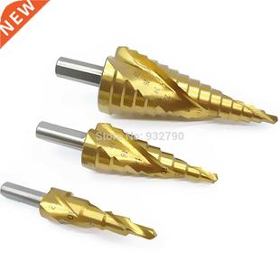 Step Cone Bit Large Set Cutter Hss Hole 3pc Drill
