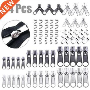 84pcs/Set Zipper Replacement Head Zipper Repair Kit Univers