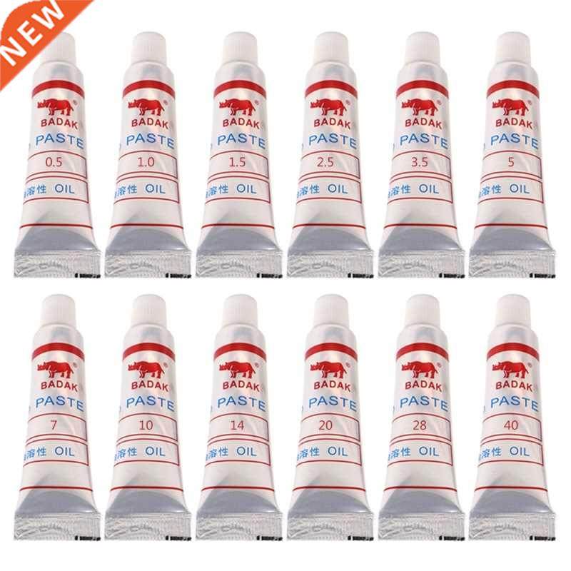 12pcs Diamond Polishing Lapping Paste Compound Syringes W0.5
