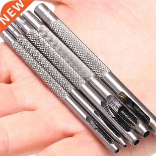 Punch Band Leather Watch Belt Kit Hole Shape Round Lot 5Pcs