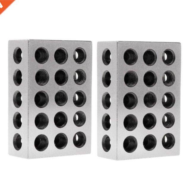 2pcs hardened steel ultra engneers blocks precson 1 x 2