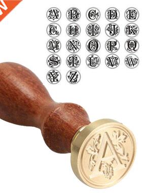Classic Initial Sealing Stamps Retro Wax Seal Stamp A-Z Alph