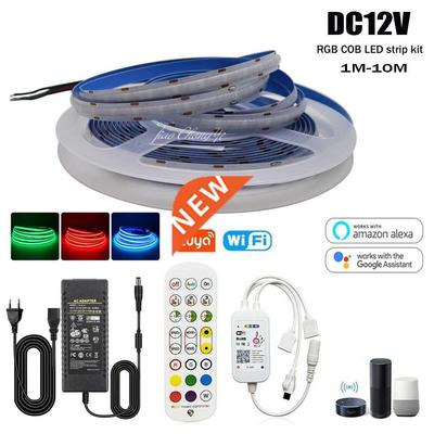 RGB DC12V 756LEDs/m High Density Flexible FOB COB Linear Led