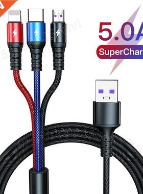 Super Charge 3 in 1 USB Cable for Huawei for iPhone 13 12 11