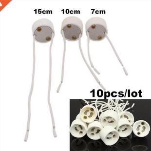 Base GU10 Holder 10pcs Connector Lamp Ceramic Socke lot