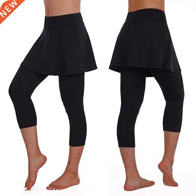 Fitness Leggings Women Skirt Tennis Pants Spandex Legging Sp