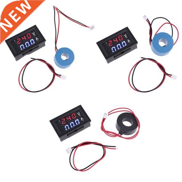 0.28 Digital Voltmeter Ammeter AC 60-500V 10A 50A 100A Curr