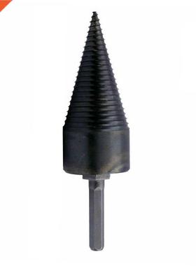 42mm Firewood Wood Splitter Hex Shank Wood Cone Reamer Punch