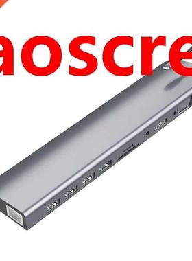 Type-C Docking Sttion 11-In-1 Multi-Function Hub USB 60W PD