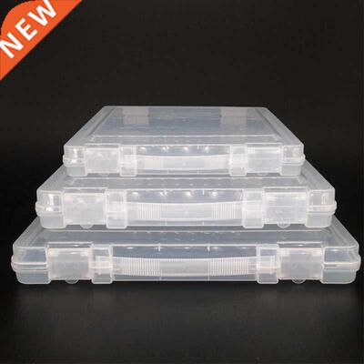 Clear Portable File Folder A4 Files Storage Case Large Capac