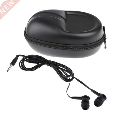 3.5mm In Ear Earphone Subwoofer black & Protection Hard