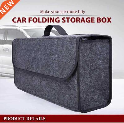 Portable Foldable Car Trunk Organizer Cloth Auto trunk stor