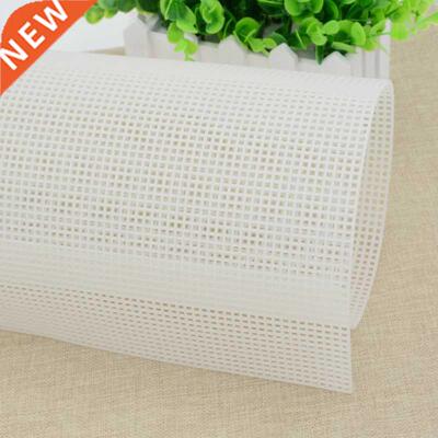 Plastic Mesh Cloth Bag Rug Thread Hook Craft Supplies DIY Ha