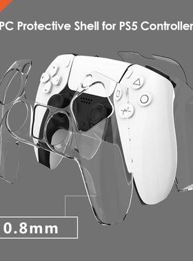 Clear PC Cover Ultra Slim Protector Case for PS5 Controller