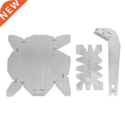 3pcs / set Drill Bits Angle Gauge Alloy Steel Angle Measurin