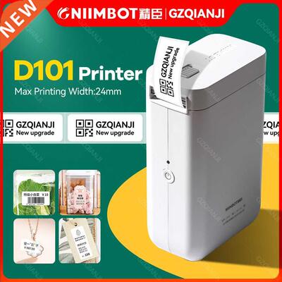 New Niimbot D101 D11 Plus 24mm Thermal Label Sticker Printer