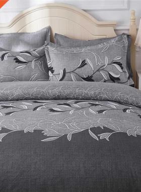 American Imitation Embroidered Bedding Set With Pillowcase D