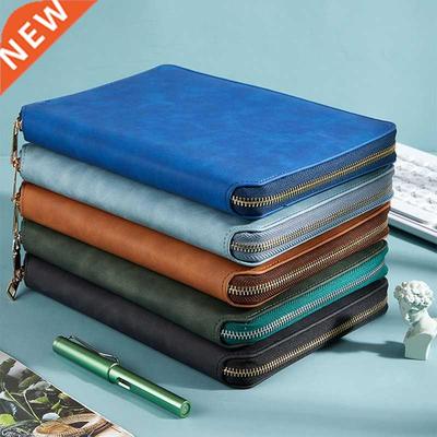 A5 Diary Notebook and Journal Spiral Binder Leather Work Not