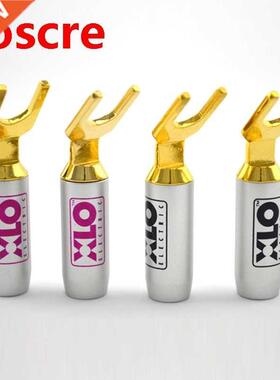 4pcs SY1520 XLO Electric XLO HT PRO Connector Hifi Y spade