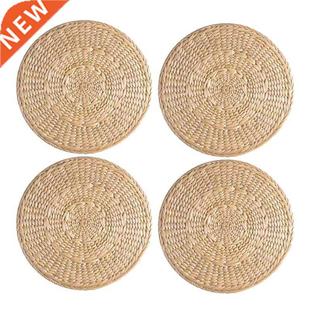 Placemats Coaster Placemat Pack Ratt Husk Woven Corn Round