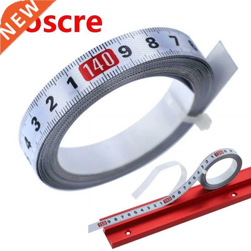 1-5m Stainless Steel Miter Track Tape Measure Self Adhesive