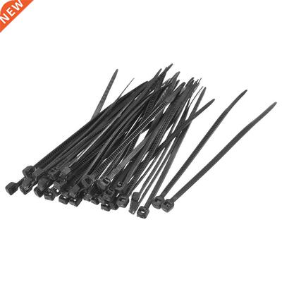 1000 Pcs Nylon Cable Ties 2.6-.15 Inch Self-Locking Zip Ti