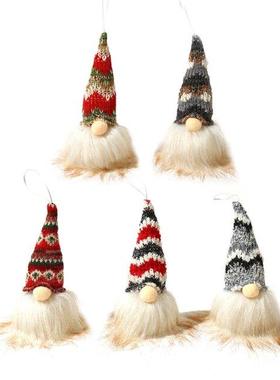 Christmas With Lights Glowing Dwarf Plush Doll White Beard F