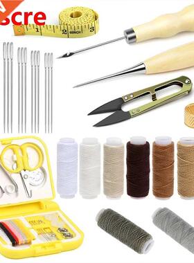 31Pcs Leather Sewing Kit Leather Sewing Upholstery Repair Ki