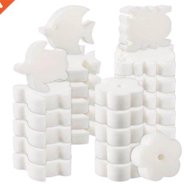 24 Pieces Oil Absorbing Scum Sponge for Hot Tub,Swimming Poo
