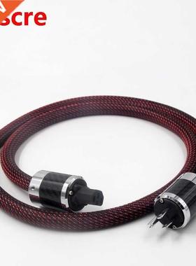 HI-End Pure Copper US AC Power Cord Cable HIFI Mains Power C