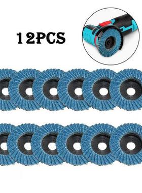 12pcs Grinding Wheel Metal Cutting Disc Polishing Sheet Angl