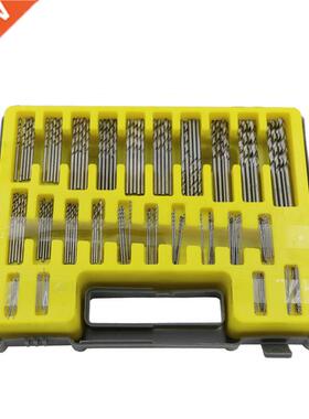 150PCS 0.4-3.2mm Drill Bit Set Small with Carry Case Box Min