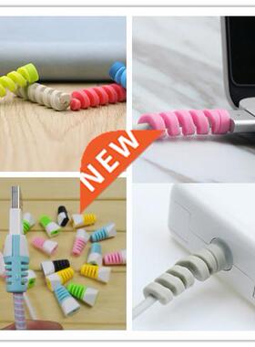 1/2/4/10pcs Plastic Charging Cable Protector Saver 适用于 iP