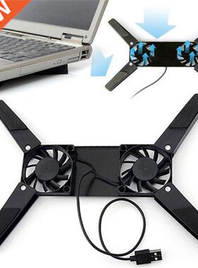 Laptop Desk Support Dual Cooling Fan Notebook Computer Stand