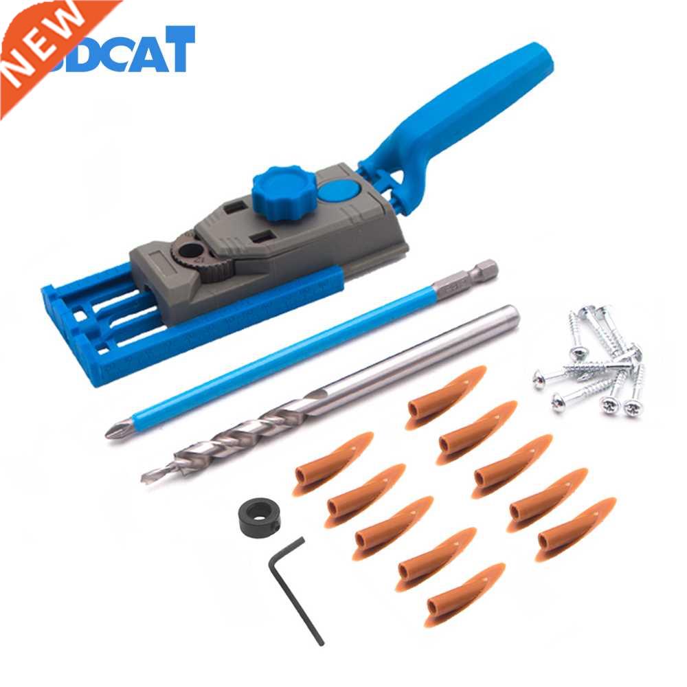 BDCAT Pocket Hole Jig System Drill Guide for Kreg Wood Dowel