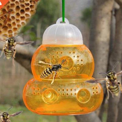 Reusable Outdoor Wasp Hanging Fly Trap Catcher Beekeeping Ca