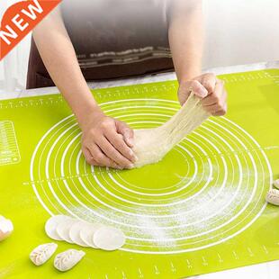 New Silicone Kitchen Kneading Dough Mat Cookie Cake Baking M