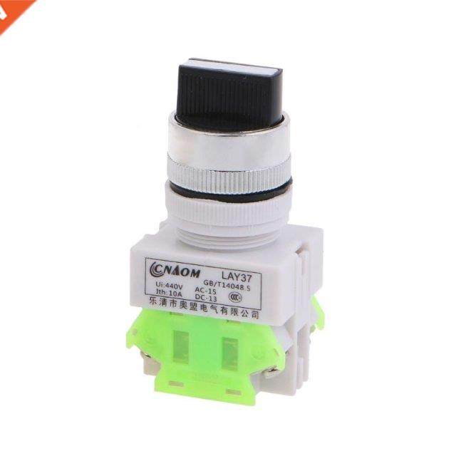 Rotary Three Position Selector Switch Power Ignition LAY7-20