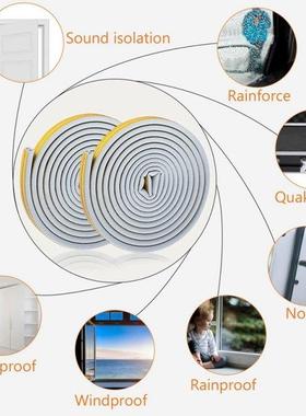 2 Rolls 10 M Draft Excluder For Doors And Windows,Draught Ex