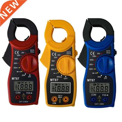 MT87 LCD Digital Clamp Meter Multimeter AC/DC Ammeter Voltme