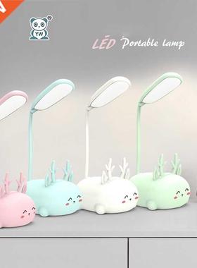 LED Cartoon Energy-saving Desk Lamp Creative Reading Learnin
