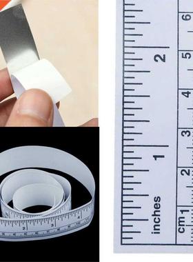 5pcs Self Adhesive Measure Tape Metric Inch Measure Tape Sew