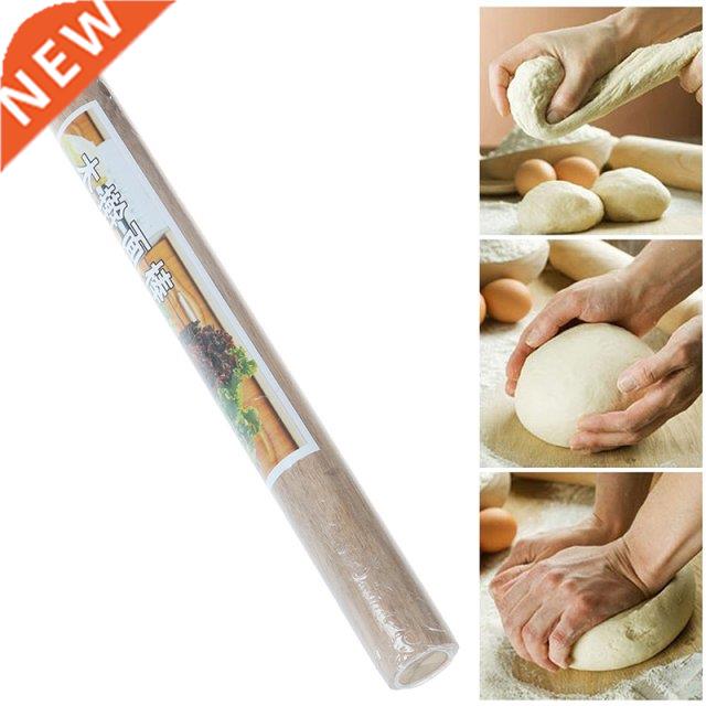 1PCS Rolling Pin Cooking Tools Solid Wood Roller Multifuncti