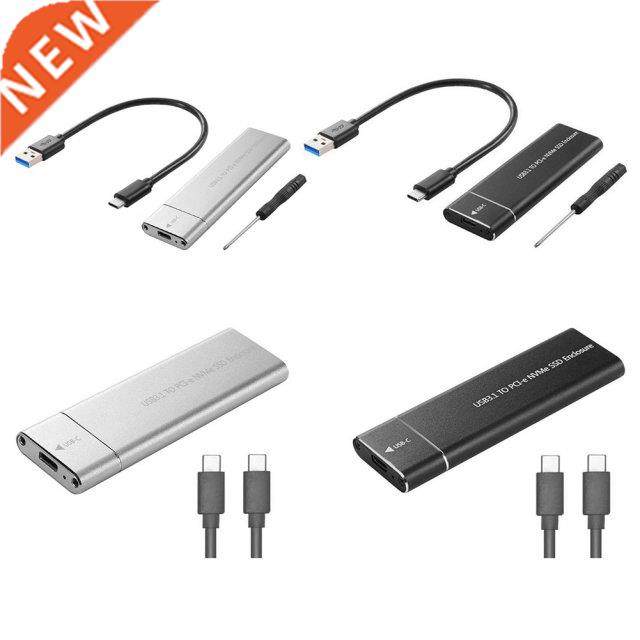 USB .1 Type-C M.2 NVMe SSD Enclosure 10Gbps Aluminum Alloy