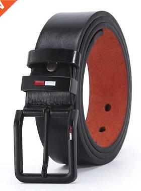 Men	s PU Alloy Square Buckle Business Leisure Belts Fashi