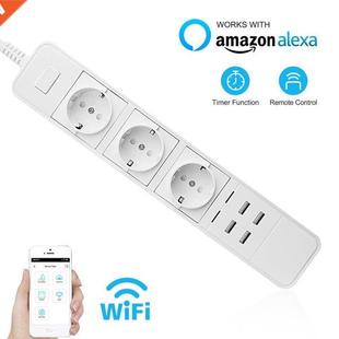 Strip Surge Wifi Sockets Power Multiple Smart Protector